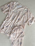 Half-Sleeved Lace Pajama and Trousers Set