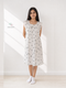 Padded Square Neck Butterfly Sleeve Nightdress
