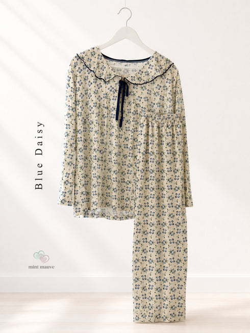 Peter Pan Collar Lounge Set