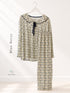 Peter Pan Collar Lounge Set