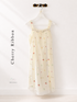 Acoba Scallop Maxi Dress