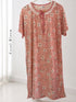 Vintage Lace Ruffle Yoke Nightdress