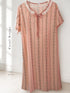 Vintage Lace Ruffle Yoke Nightdress