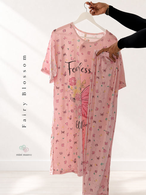 Knee Length Tshirt With Pants