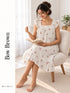 Padded Butterfly Sleeve Nightdress 2.0