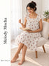 Padded Butterfly Sleeve Nightdress 2.0