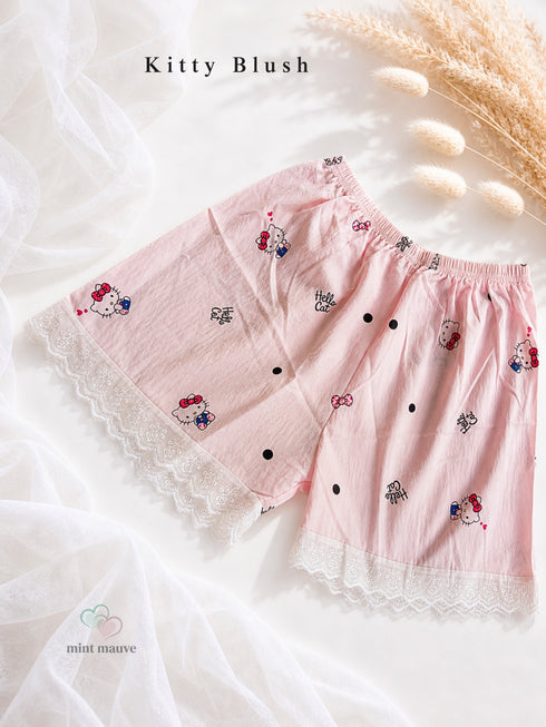 Lace Pyjama Shorts
