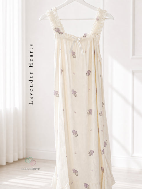 Ruffle Sleeve Short Maxi