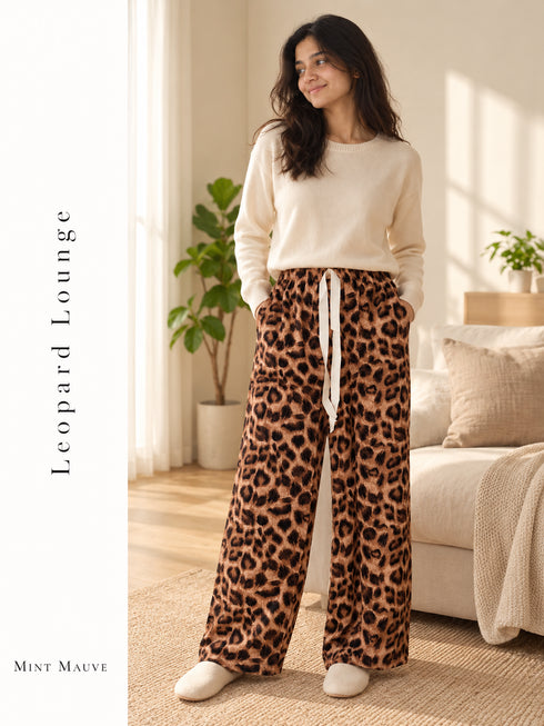 Wide-Leg Rayon Palazzo Pants