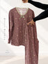 Peter Pan Collar Lounge Set