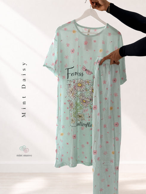 Knee Length Tshirt With Pants