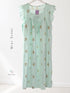 Padded Square Neck Butterfly Sleeve Nightdress