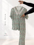 Lace Trim V-Neck Loungewear