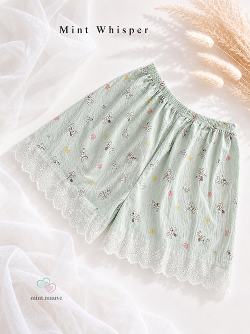 Lace Pyjama Shorts