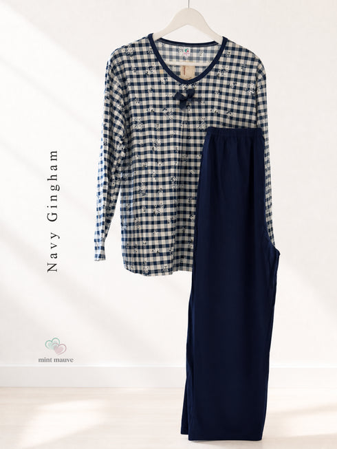 Peter Pan Collar Lounge Set