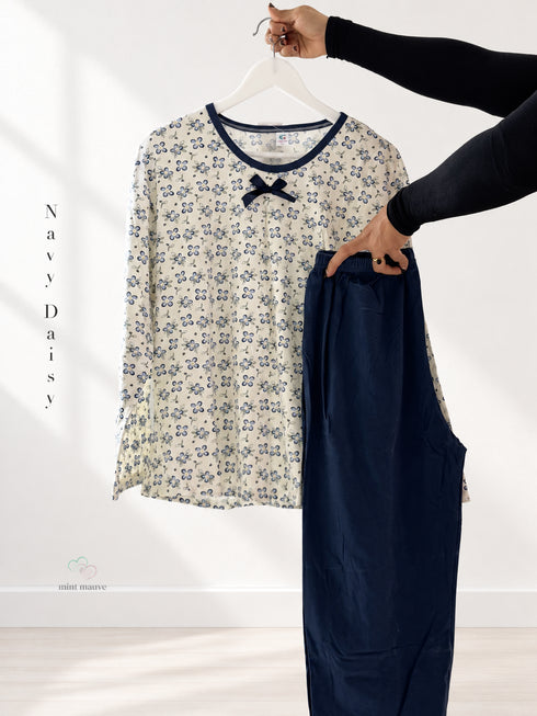 Peter Pan Collar Lounge Set