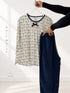 Peter Pan Collar Lounge Set