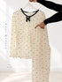 Peter Pan Collar Lounge Set