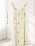 Ruffle Sleeve Short Maxi