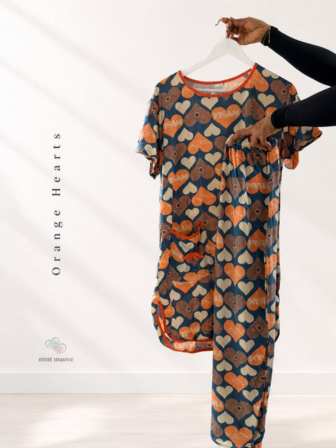 Knee Length Tshirt With Pants