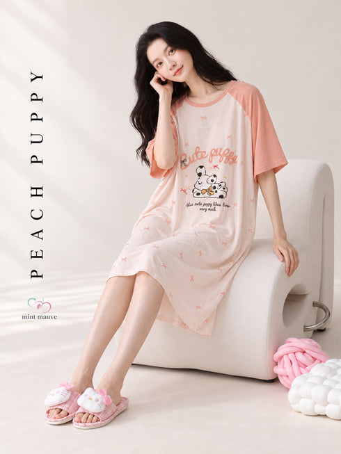 Lace Sleeve Oversized Tees