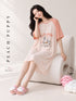 Lace Sleeve Oversized Tees