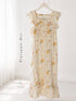 Vintage Inspired Padded Ruffle Sleepwear