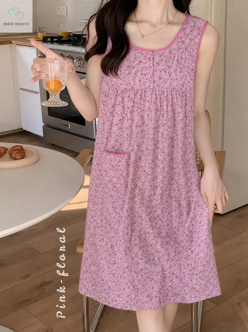 Feeding Friendly Scoop Neck Home Wear