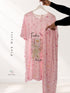 Knee Length Tshirt With Pants