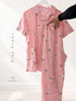 Short Sleeve Button Down Pyjama Set