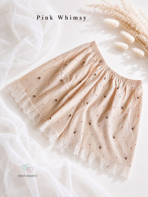 Lace Pyjama Shorts