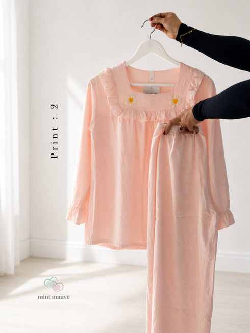 Pinteresty Full Sleeve Korean Pyjama