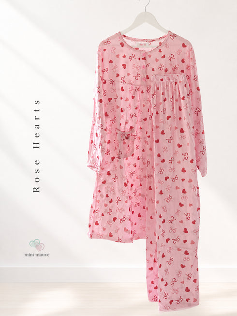 Full Sleeve Feeding Friendly Pyjama