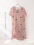 Square Neck Short Sleeve Nightdress