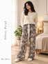 Wide-Leg Rayon Palazzo Pants