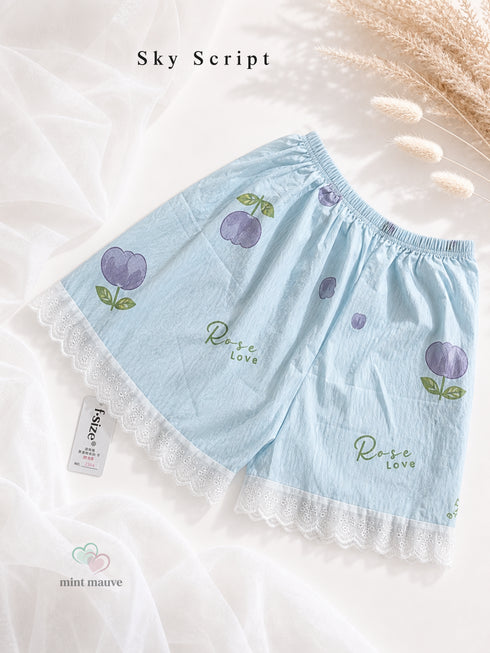 Lace Pyjama Shorts