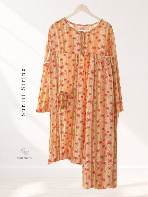 Full Sleeve Feeding Friendly Pyjama