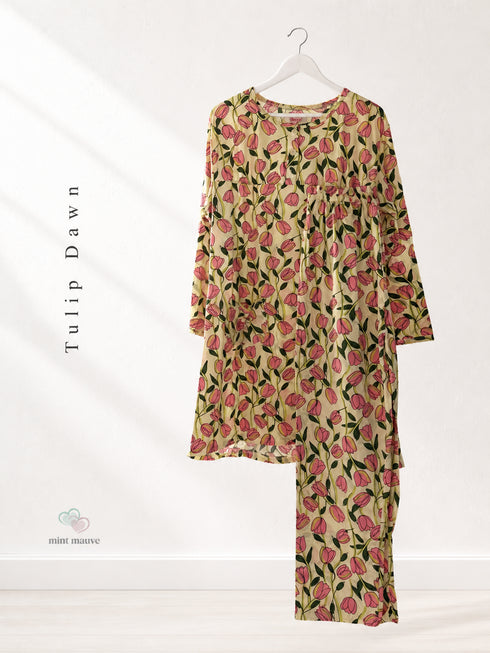 Full Sleeve Feeding Friendly Pyjama