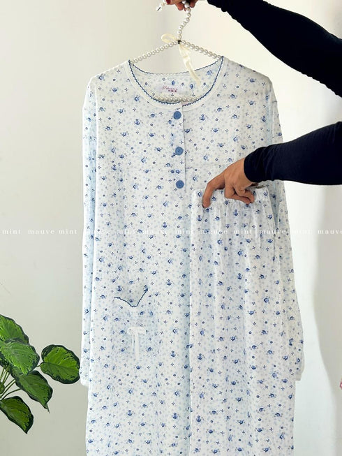 Full Sleeve Feeding Friendly Pajama