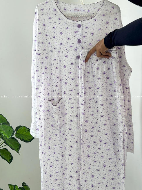 Full Sleeve Feeding Friendly Pajama