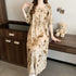 Petal soft cotton nightgown โ full length view