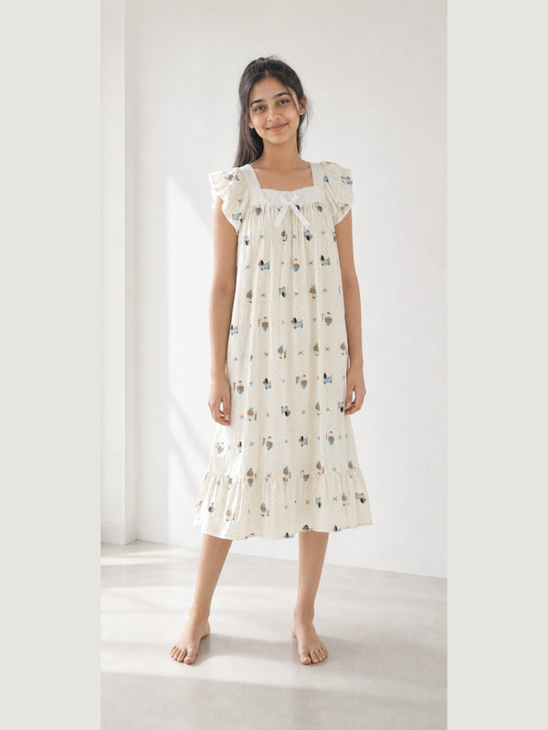 Ruffle Sleeve Loungewear