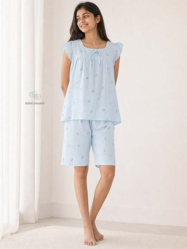 Padded Capri Short Set