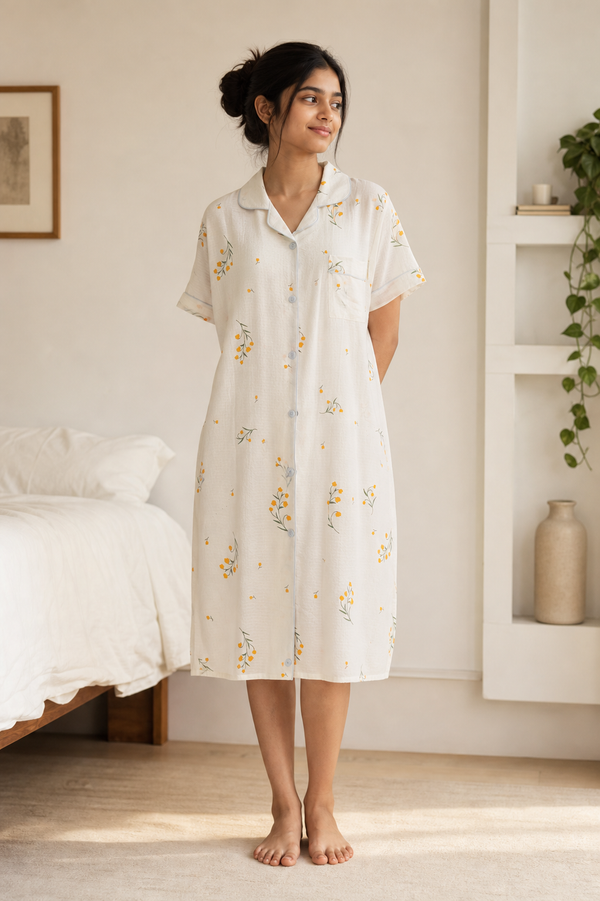 Button Down Nightdress